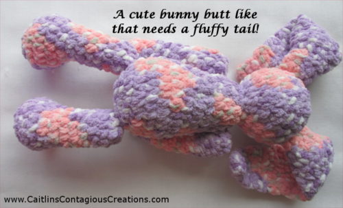 huggy bunny free amigurumi crochet pattern. Make a long eared doll for your child or baby!