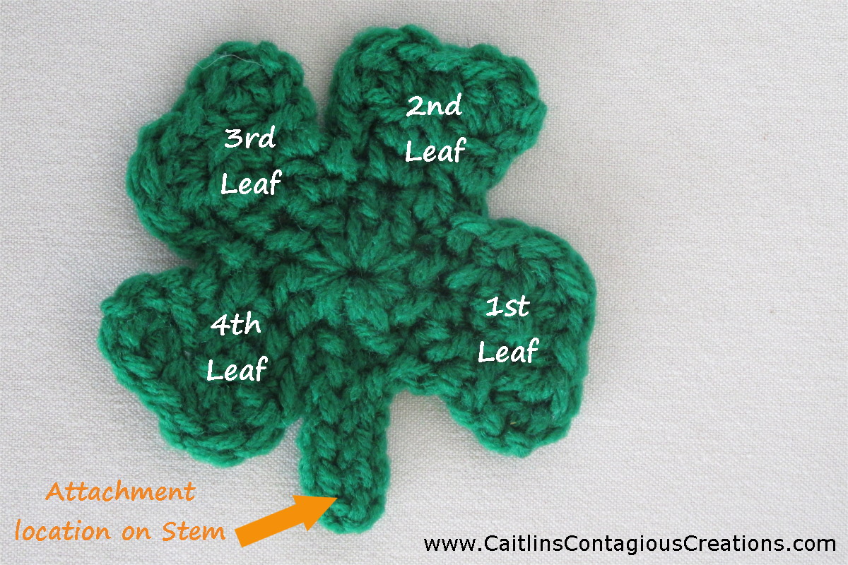 Shamrock Granny Square Crochet Pattern Caitlin's Contagious Creations