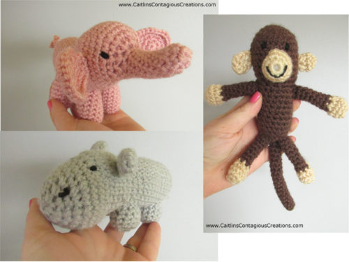 A Guide for Beginners to Crochet: 20 Easy Animal Projects Book