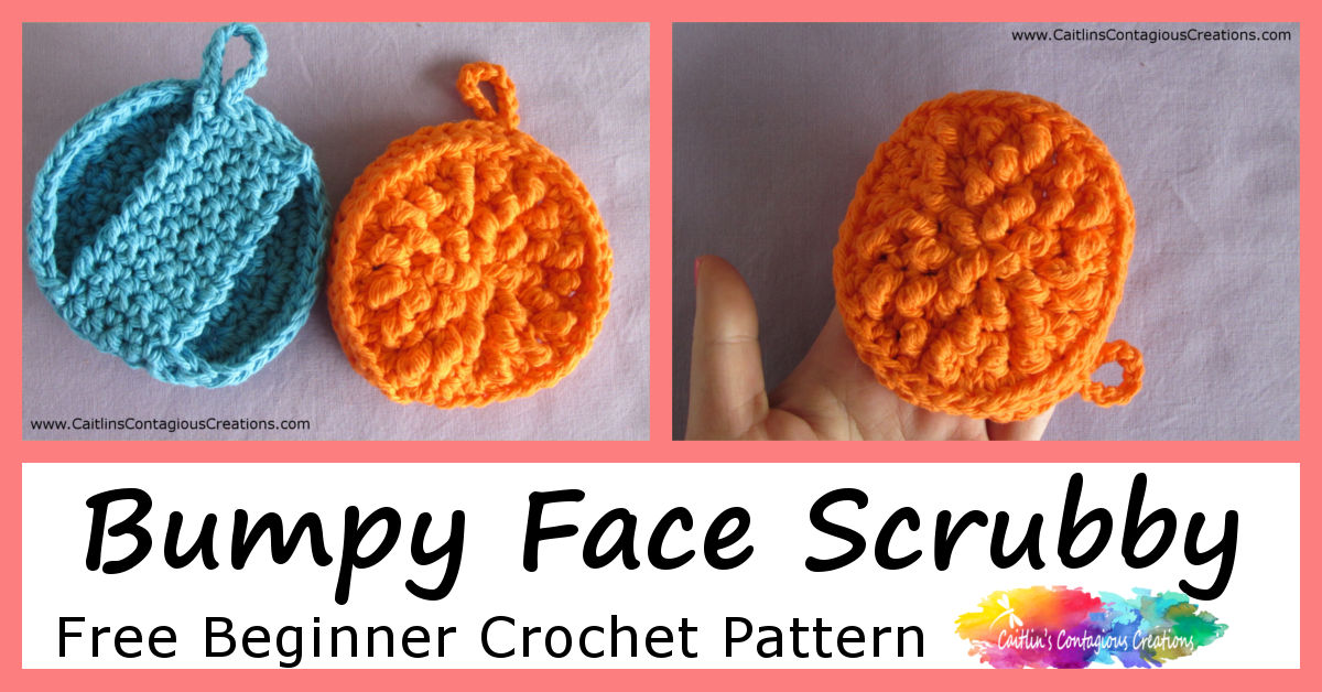 Scrubby Yarn Review / Face Scrubby – Free Crochet Pattern